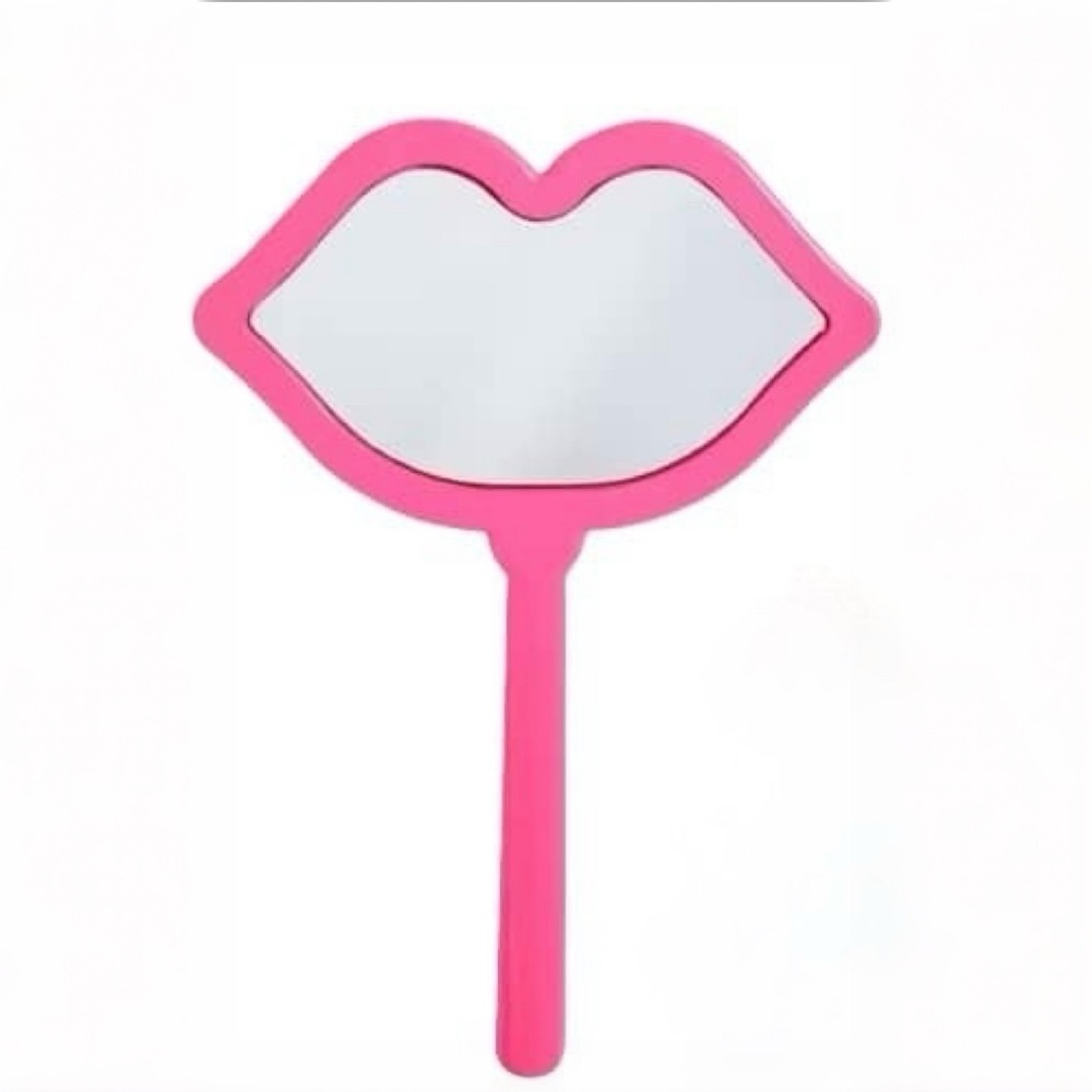 Tarte Pink Lip-Shaped Hand Mirror